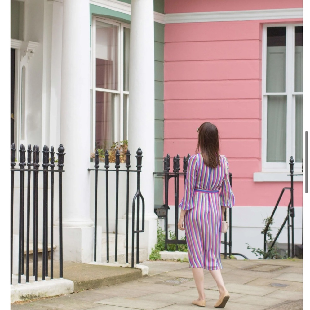 Boden Multicolor Striped Dress - Picture 3 of 11